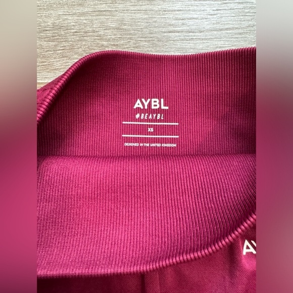 AYBL Balance V2‎ Seamless Contour / Hi- Rise Leggings Size XS Color Wine - Picture 6 of 10